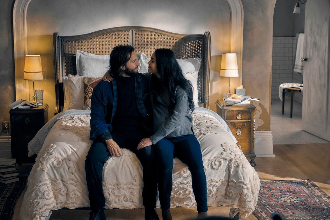 No descansarás : Foto Melissa Barrera, Guy Burnet