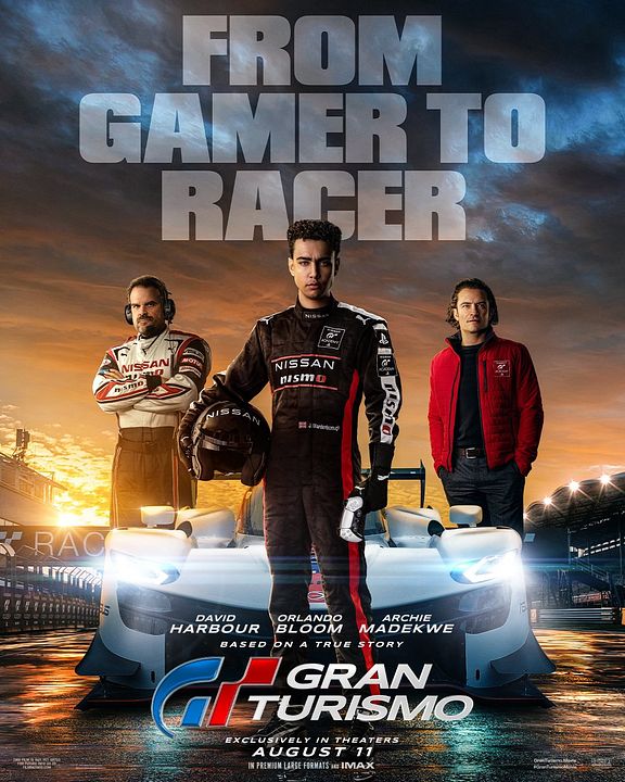 Gran Turismo: de jugador a corredor : Póster