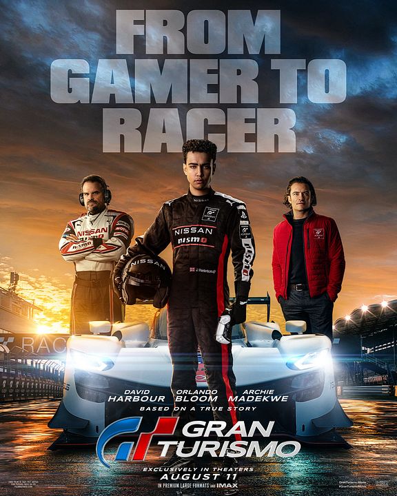 Gran Turismo: de jugador a corredor : Póster