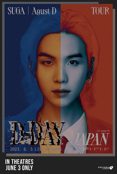 SUGA - Agust D TOUR “D-DAY” in JAPAN: LIVE VIEWING : Póster