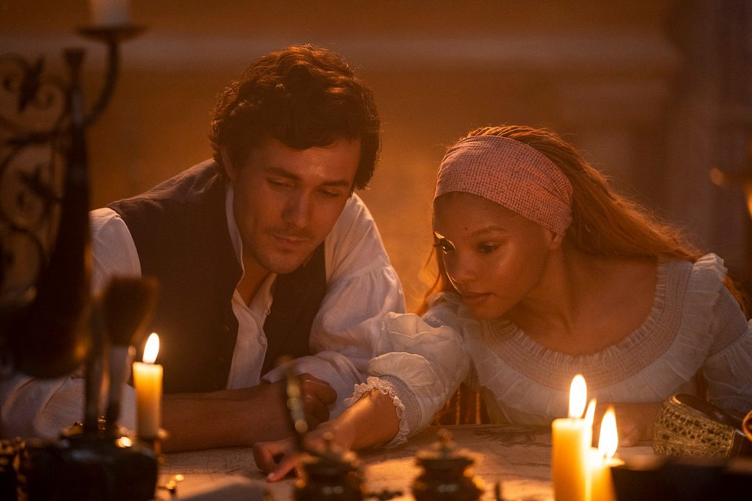 La sirenita : Foto Halle Bailey, Jonah Hauer-King