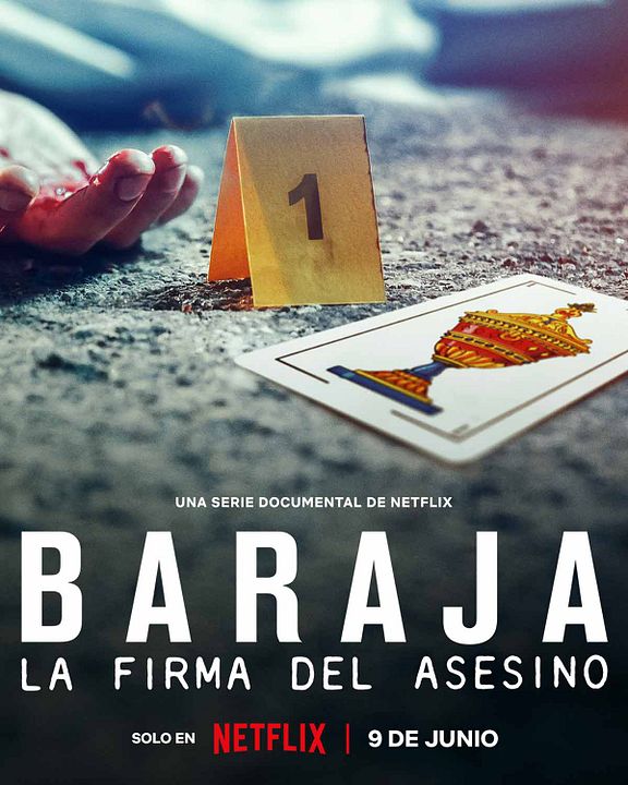Baraja: La firma del asesino : Póster