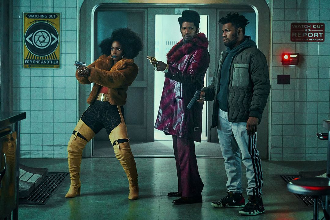 El clon de Tyrone : Foto John Boyega, Jamie Foxx, Teyonah Parris
