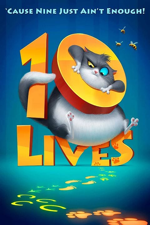 Un gato con suerte : Póster