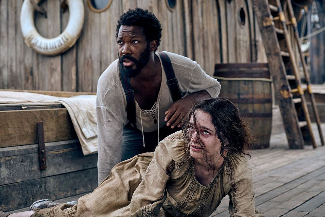 Drácula: Mar de sangre : Foto Corey Hawkins, Aisling Franciosi