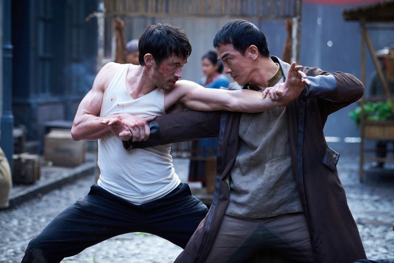Foto Joe Taslim, Andrew Koji