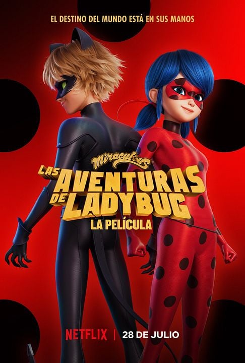 Miraculous: Ladybug & Cat Noir, la película : Póster