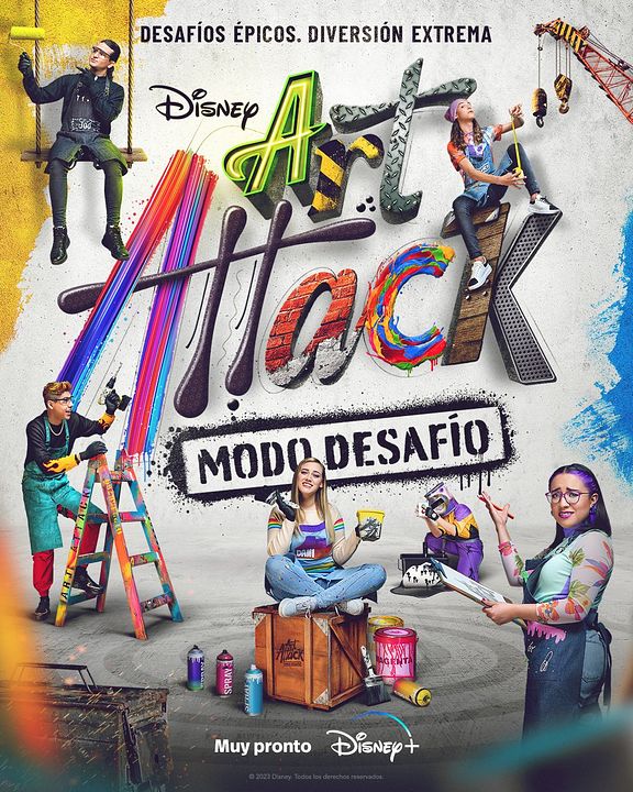 Art Attack: Modo desafío : Póster