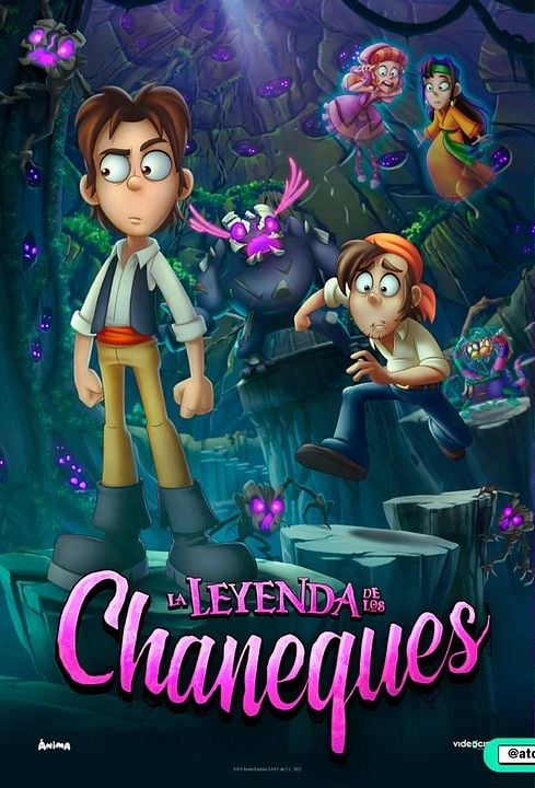 La leyenda de los Chaneques : Póster