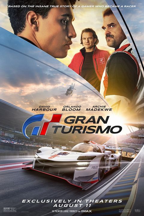 Gran Turismo: de jugador a corredor : Póster