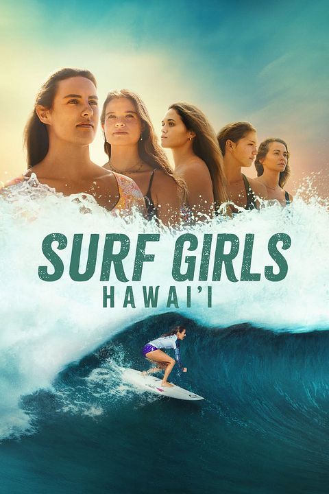 Chicas surfistas en Hawái : Póster