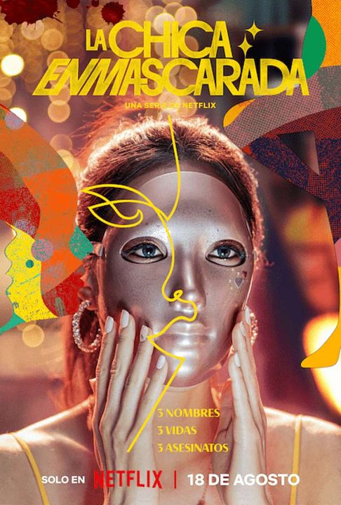La chica enmascarada : Póster