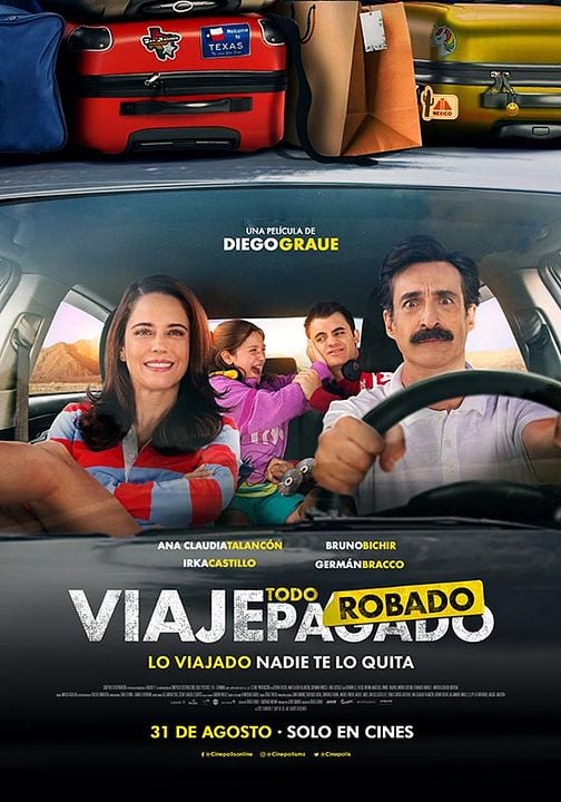 Viaje todo robado : Póster