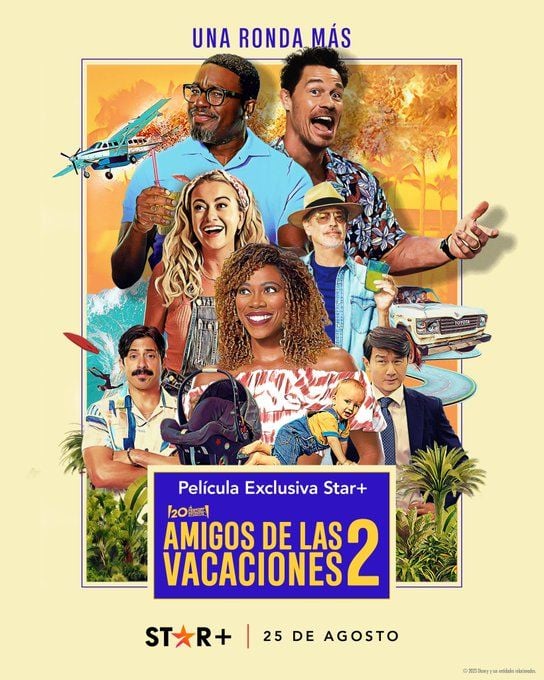 Amigos de las vacaciones 2 : Póster