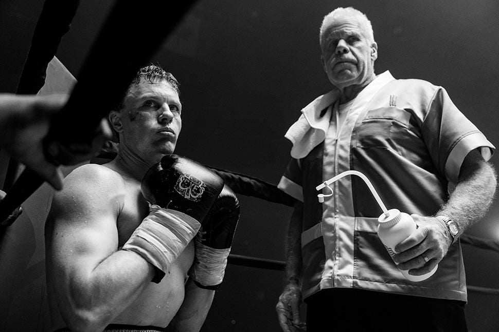 El día de la pelea : Foto Ron Perlman, Michael Pitt