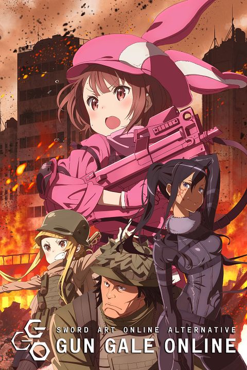 Sword Art Online Alternative: Gun Gale Online : Póster