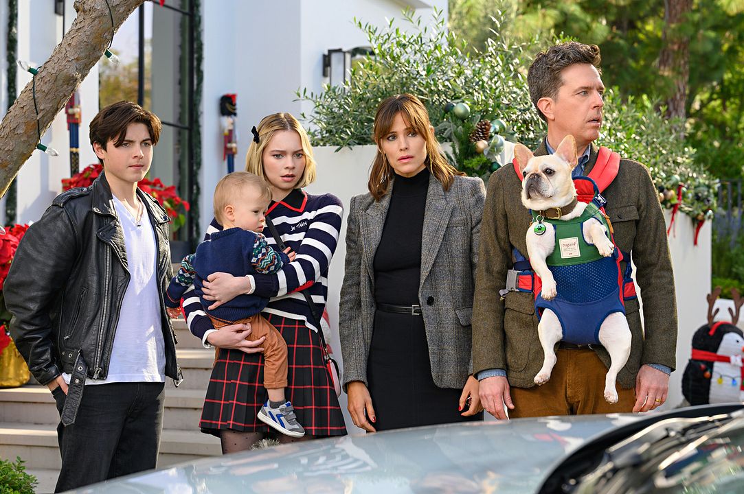 Familia revuelta : Foto Jennifer Garner, Ed Helms, Brady Noon, Emma Myers