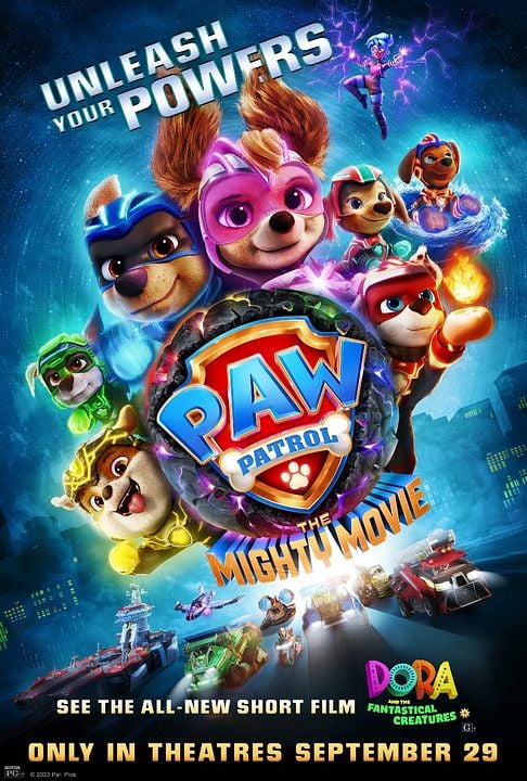 Paw Patrol: La súper película : Póster