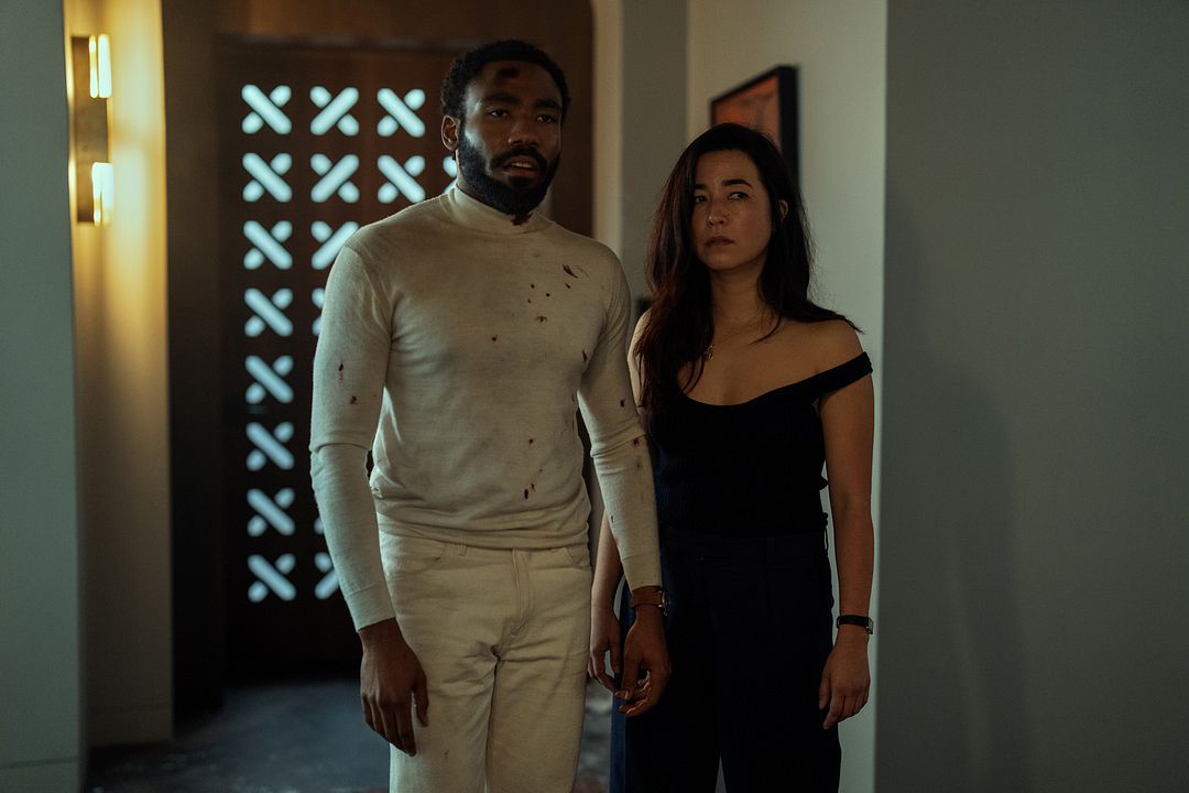 Foto Maya Erskine, Donald Glover