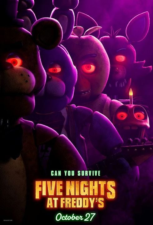 Five Nights At Freddy's: la película : Póster