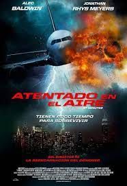 Atentado en el aire : Póster