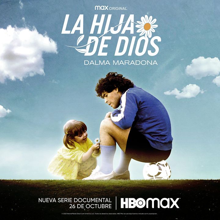 La hija de Dios: Dalma Maradona : Póster