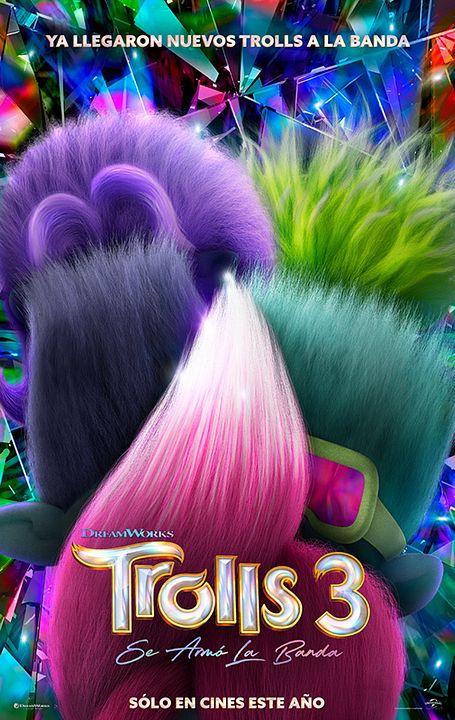 Trolls 3: Se amó la banda : Póster