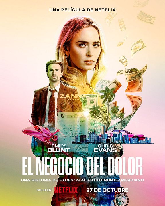 El negocio del dolor : Póster