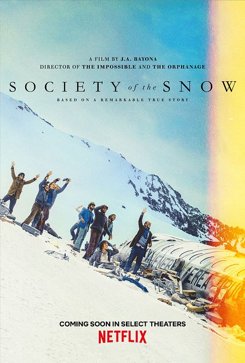 La sociedad de la nieve : Póster