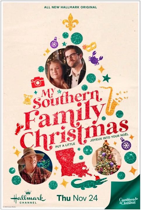 My Southern Family Christmas : Póster