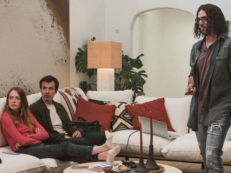 Foto Emma Stone, Benny Safdie