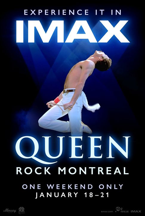 Queen Rock Montreal : Póster
