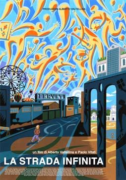 La strada infinita : Póster