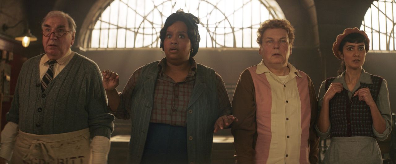 Wonka : Foto Rakhee Thakrar, Jim Carter, Rich Fulcher, Natasha Rothwell