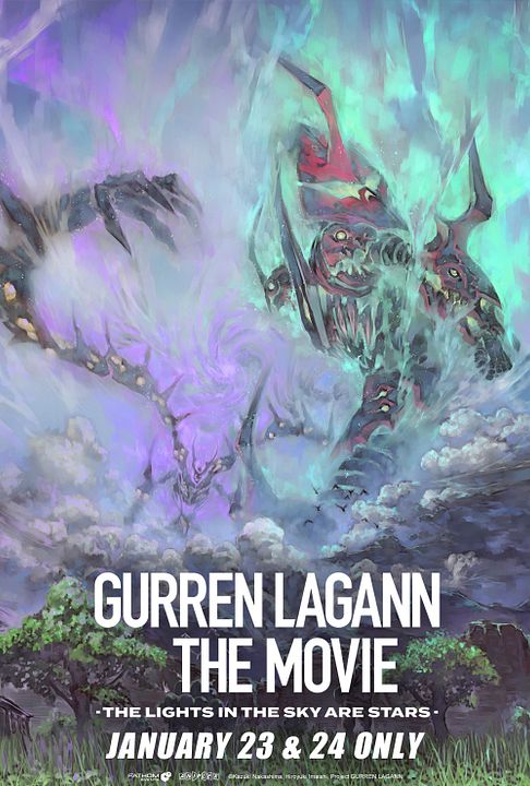 Gurren Lagann: The Lights in the Sky Are Stars, la película : Póster