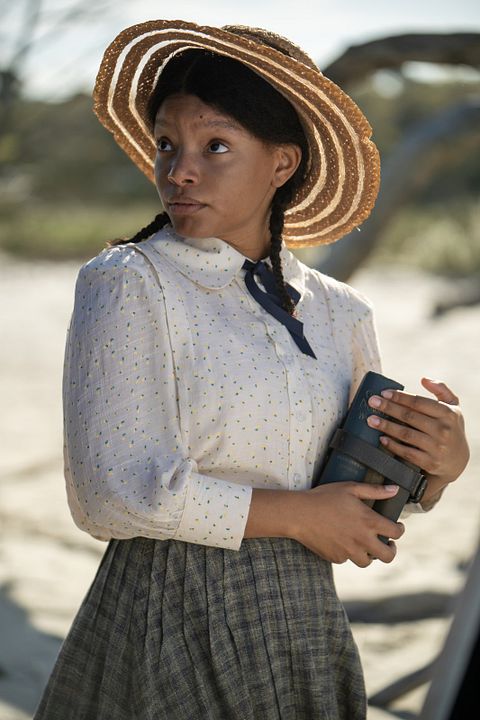 El color púrpura : Foto Halle Bailey