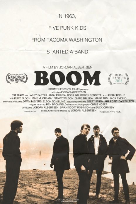 Boom: A Film About the Sonics : Póster