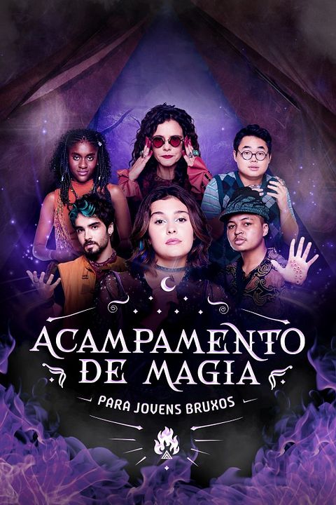 Acampamento de Magia para Jovens Bruxos : Póster