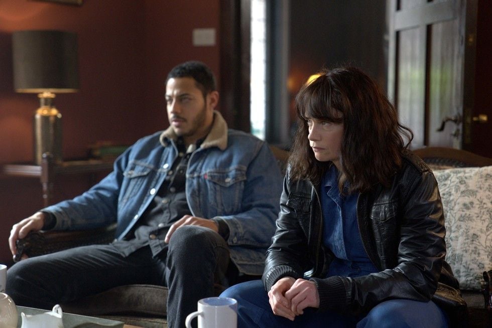 La mujer en la pared : Foto