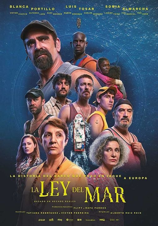 La ley del mar : Póster