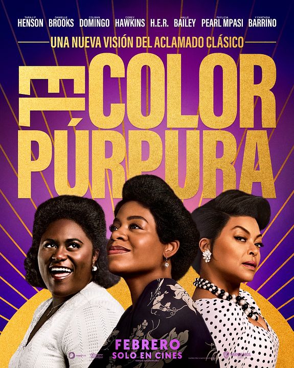 El color púrpura : Póster