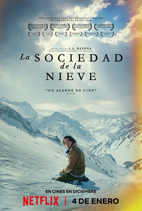 La sociedad de la nieve : Póster