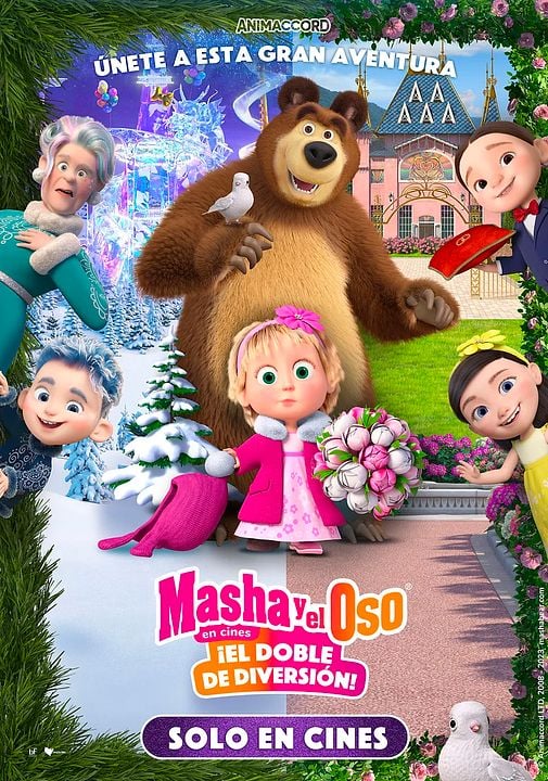 Masha y El Oso ¡El Doble de Diversión! : Póster