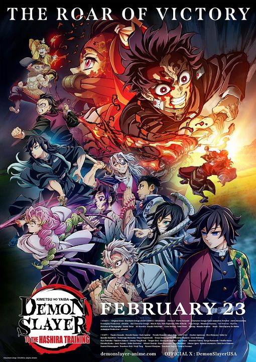 Demon Slayer: Kimetsu no Yaiba - To The Hashira Training : Póster