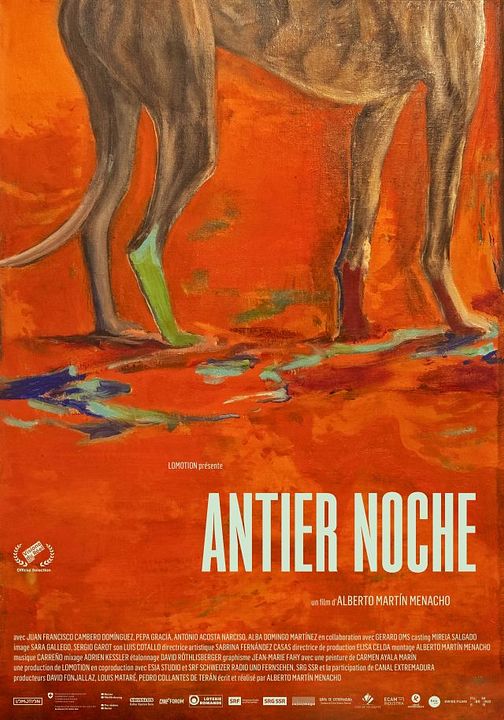 Antier noche : Póster