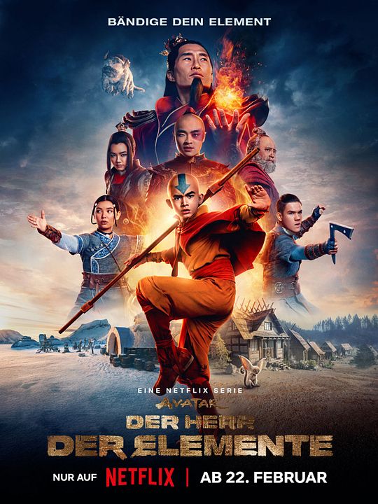 Avatar: La leyenda de Aang (2024) : Póster