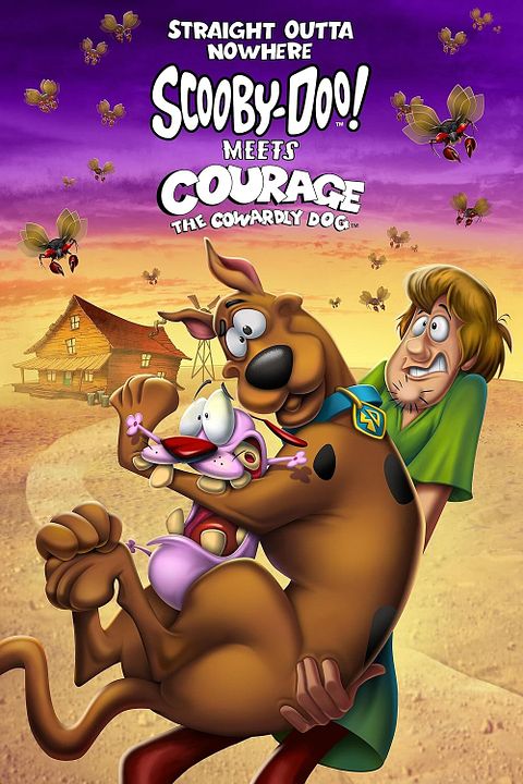 Straight Outta Nowhere: Scooby-Doo! Meets Courage the Cowardly Dog : Póster
