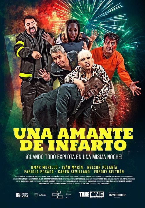 Una Amante de Infarto : Póster