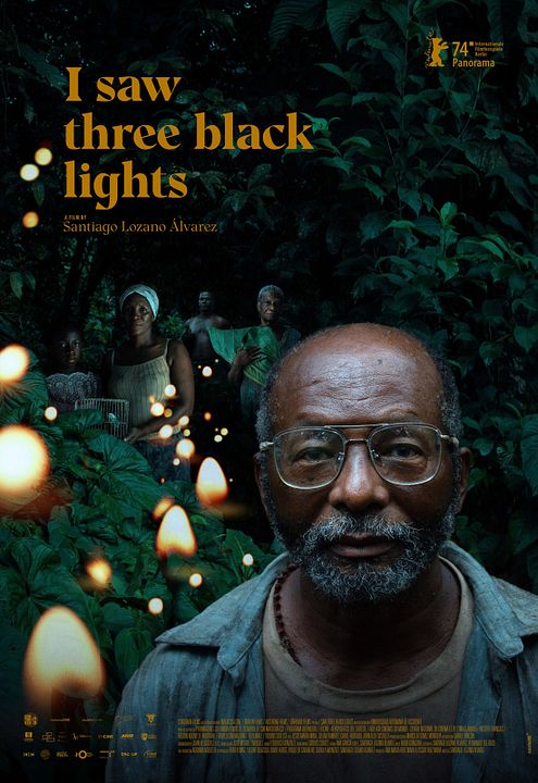 Yo vi tres luces negras : Póster
