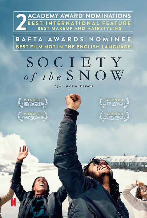 La sociedad de la nieve : Póster